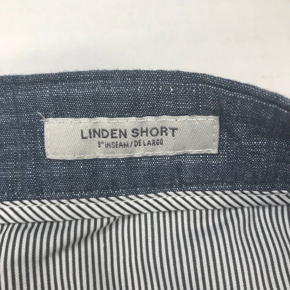 Goodfellow And Co Men's 9 Inch Inseam 42 Flat Front Shorts Blue New With Tags - Picture 7 of 14